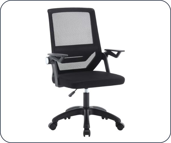 כסא מחשב עם ידיות מתכווננות דגם FRED