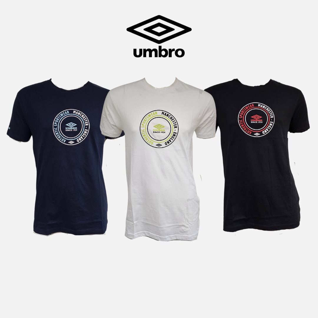 מארז שתי חולצות UMBRO (עם סמל במרכז החולצה)