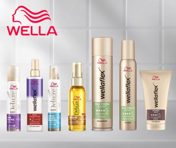 מארז מוצרי פרימיום Wella לטיפוח ולעיצוב השיער